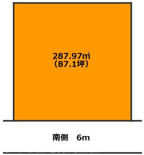 生目台東3丁目　土地の土地図