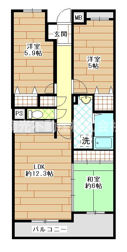 東大阪市中小阪５丁目の賃貸マンション