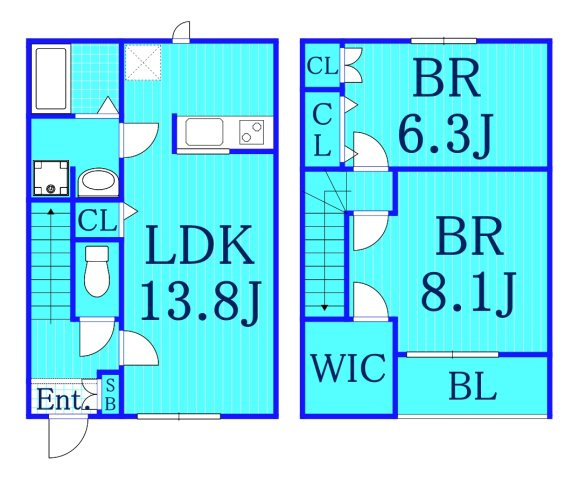 ＭＡＩＳＯＮ　ＰＲＥＮＤＲＥ　Ａ棟の間取り