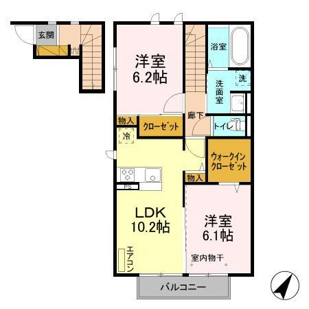 【間取り】 | フジクレール B