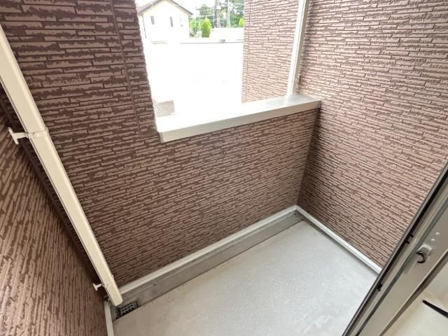 レプレハイツのバルコニー