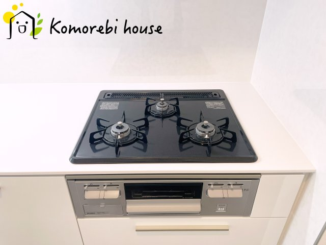 シンメイ大宮マンションのキッチン|コンパクトなキッチンで掃除もラクラク