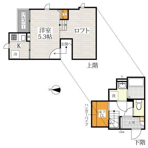 川口市坂下町４丁目のアパート