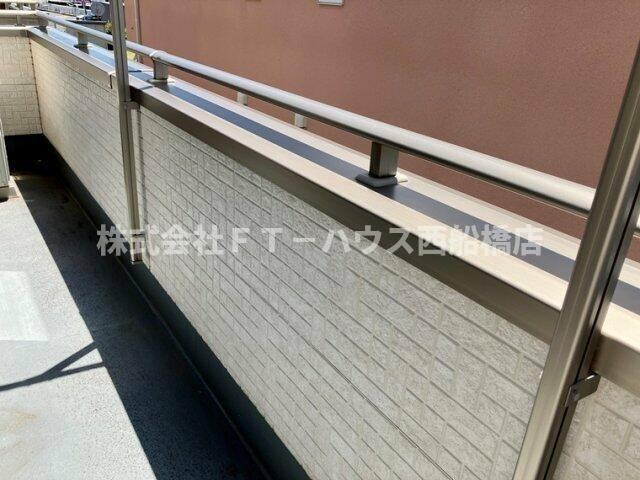 北国分戸建のバルコニー