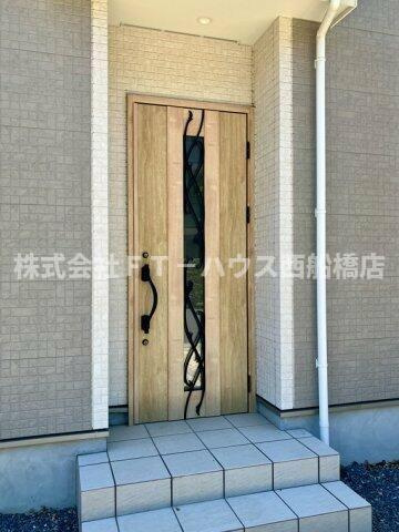 北国分戸建のエントランス