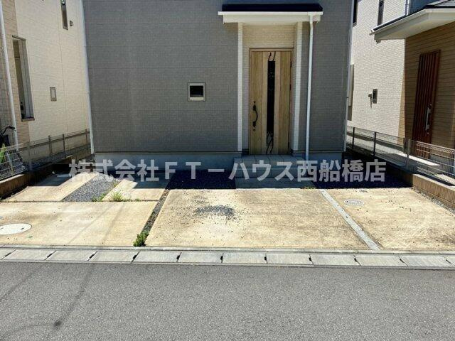 北国分戸建の駐車場