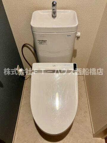 北国分戸建のトイレ