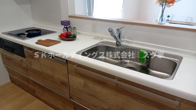 福知山市字長田小字上松戸建て住宅のキッチン