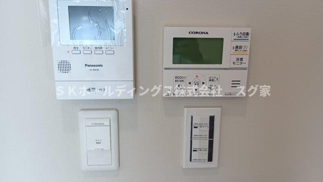 福知山市字長田小字上松戸建て住宅の防犯設備