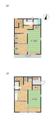 古河市諸川　中古一戸建ての間取り|人気の角地で全居室南向き！自然光を取り込みやすい間取りです♪