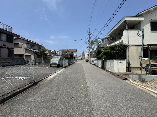 明石市西新町２丁目新築戸建の前面道路含む現地写真|2026年7月20日撮影