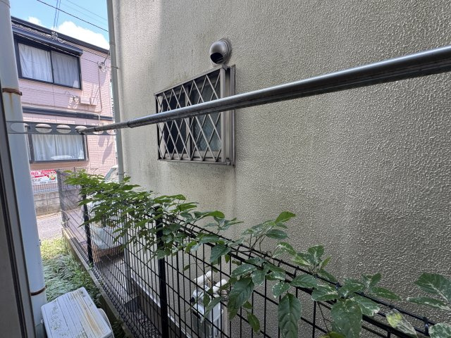 ハイツ山崎のバルコニー