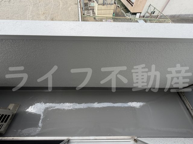 シルキーハイツのバルコニー
