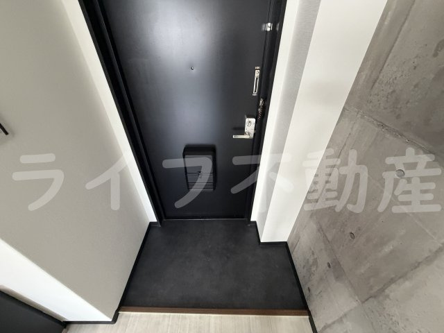 シルキーハイツの玄関