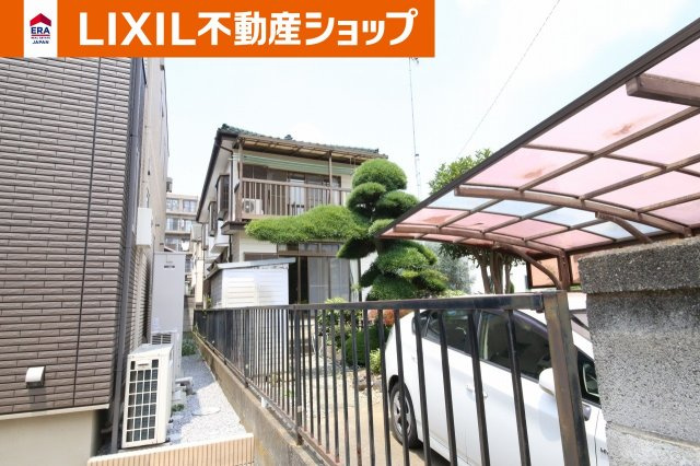 久喜南３丁目中古住宅の外観|南側から見た物件
