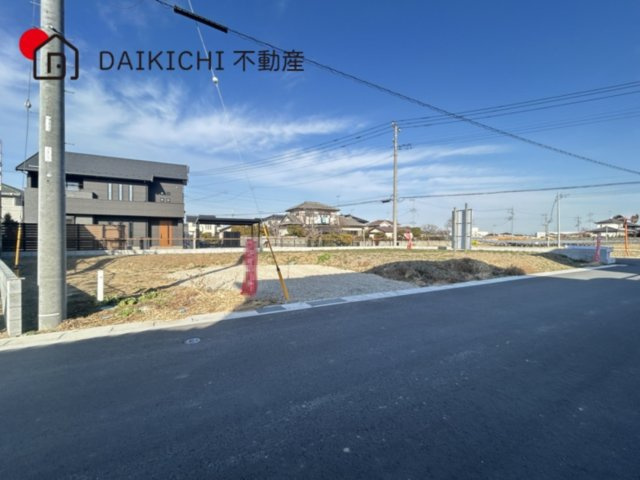 【前面道路含む現地写真】 | 羽生市大字上岩瀬　新築戸建　全12棟　7号棟
