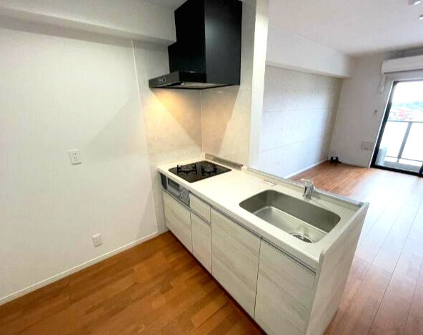 熊本市北区龍田７丁目の賃貸マンションのキッチン