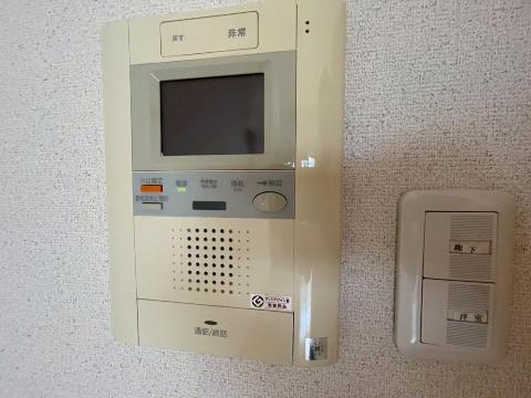 プレサンス名古屋駅前ヴェルロードのセキュリティ|カメラ付インターホン