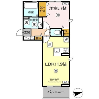【間取り】 | グランツェーレ若草