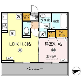 【間取り】 | グランツェーレ若草