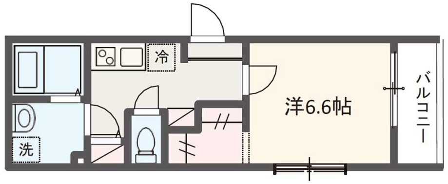 メルディア入間市2の間取り