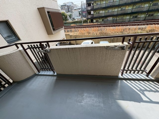 縁樹逆瀬川アーバンライフのバルコニー