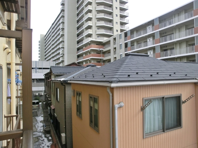 蔵前コーポの展望|バルコニーから見た景色です。