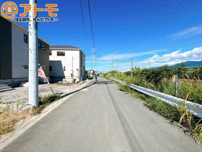 【前面道路含む現地写真】 | 沼津市大諏訪第8　新築一戸建て　2号棟