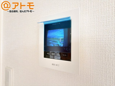 【セキュリティ】 | 沼津市大諏訪第8　新築一戸建て　2号棟 | TVモニター付きインターホンは防犯性に優れています！
