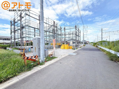 【前面道路含む現地写真】 | 沼津市大諏訪第8　新築一戸建て　2号棟