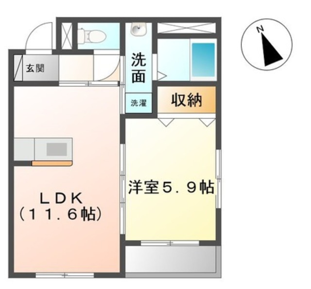 シャインパレスの間取り