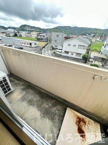 スカイコーポ宝のバルコニー