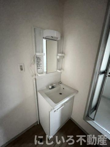 コーポひまわりの洗面所