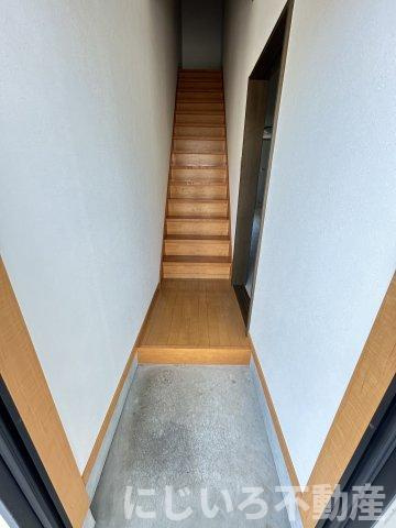 アナナメゾンの玄関