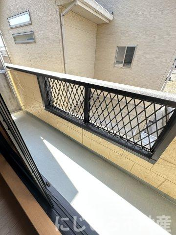 アナナメゾンのバルコニー