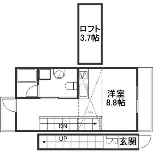 ヴィアノ芦屋親王塚の間取り