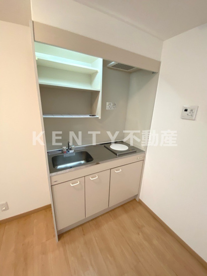【キッチン】 | ＹＡＧＵＣＨＩ　ＲＥＳＩＤＥＮＣＥ　C棟 | キッチンでお料理をお楽しみください