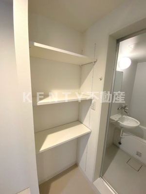 【収納】 | ＹＡＧＵＣＨＩ　ＲＥＳＩＤＥＮＣＥ　C棟 | こまごまとしたものを収納できそうですね