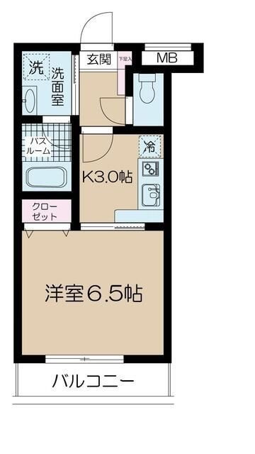 コレディパーチェ　アカバネニシガオカの間取り