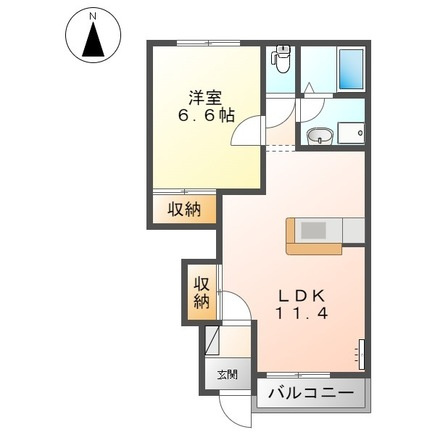 クオーレの間取り|間取図