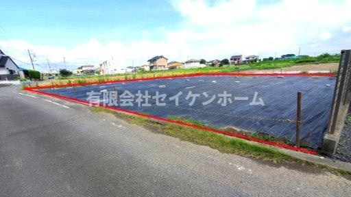 深谷市蓮沼　建築条件なし売地　１００坪超‼の外観