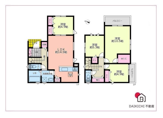 【間取り】 | 熊谷市久下　中古戸建
