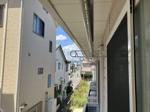 レジデンス曽根のバルコニー