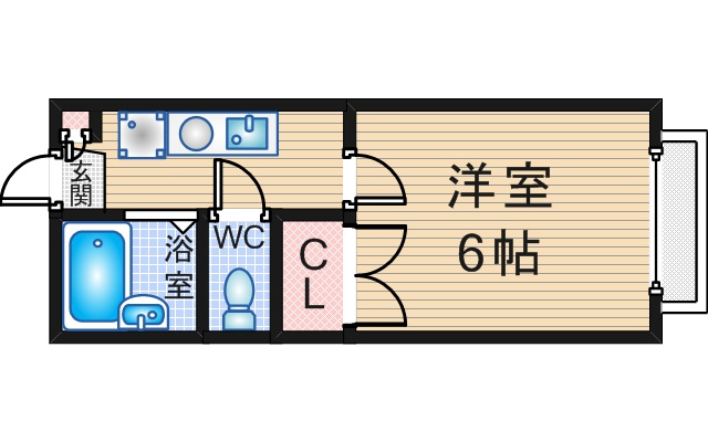 レジデンス曽根の間取り