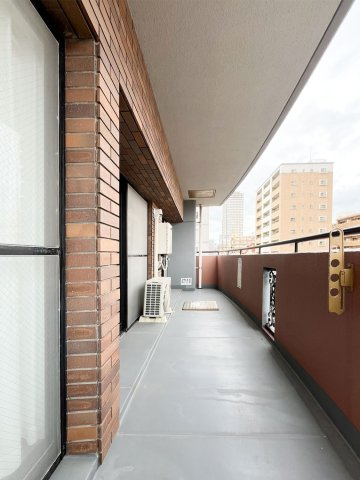 ロマネスク今川第2　南当仁小学校区のバルコニー|ロマネスク今川第2