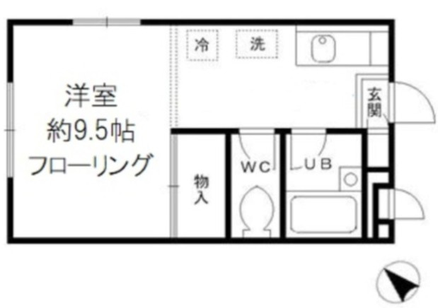 【間取り】 | ウィンド　フォート　B棟