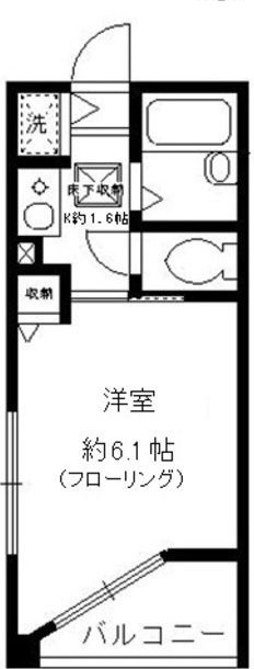メゾン ブランシェの間取り|間取りです。