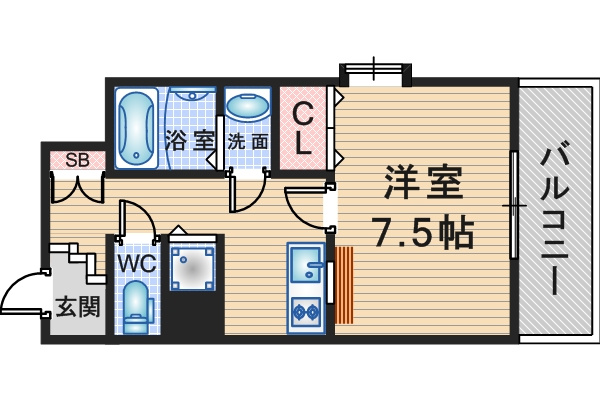 Ms’palazzOの間取り