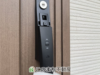 【防犯設備】 | クライン筑西市乙第1期  | ディンプル＆電子キーで防犯性の高い玄関です☆