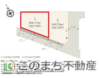 【区画図】 | クライン筑西市乙第1期  | 【全２棟】各号棟の詳細については、お気軽にお問い合わせください♪